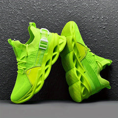 Men's Lace Up Blade Sneakers Lightweight Athletic Shoes
