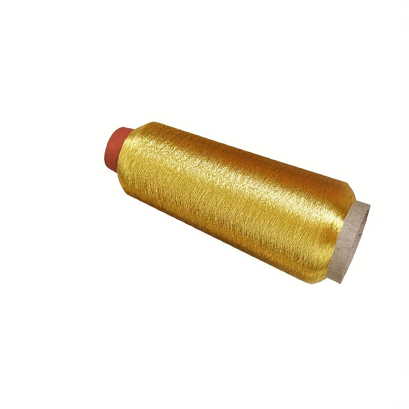 Golden Silvery Embroidery Thread Polyester Sewing Accessories