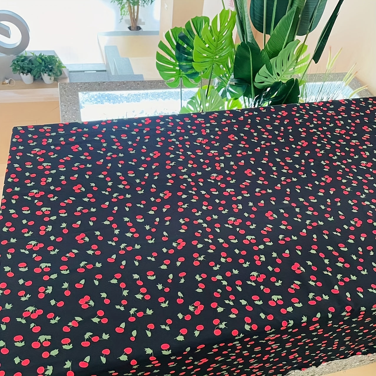 1pc Artificial Halloween Christmas Fabric For DIY Curtains Sheets Tablecloths