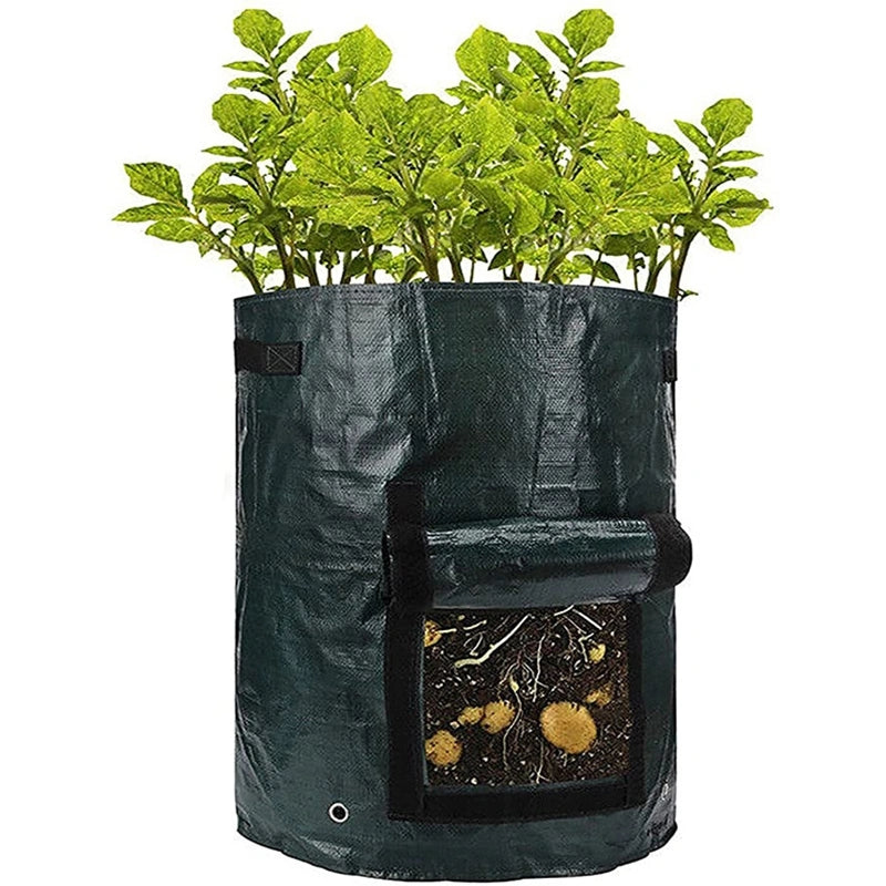 Potato Grow Bags With Flap and Handles 7-10 Gallon