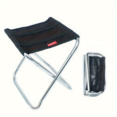 Portable Folding Stool Aluminum Foldable Stool For Outdoor Activities