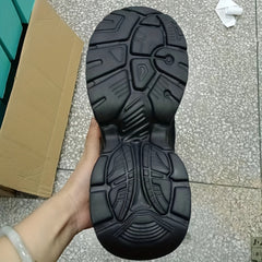 Men's Chunky Lace-up Sneakers Athletic Shoes Arch Support