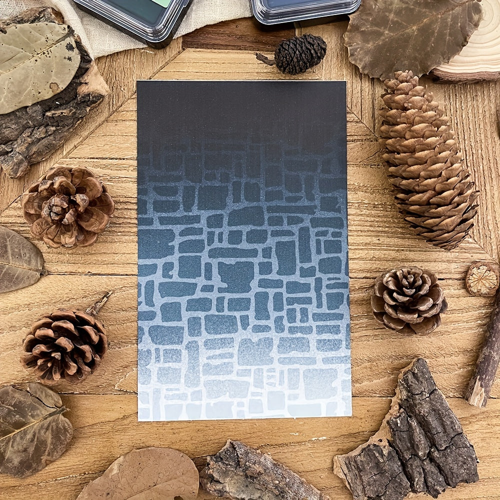Irregular Box Background Stencils DIY Art Stencils For Painting