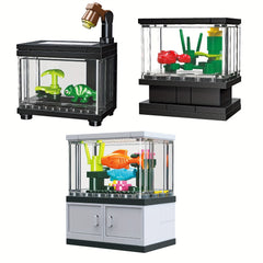 Aquarium Tank Building Blocks Set - Shapes for Free Assembly