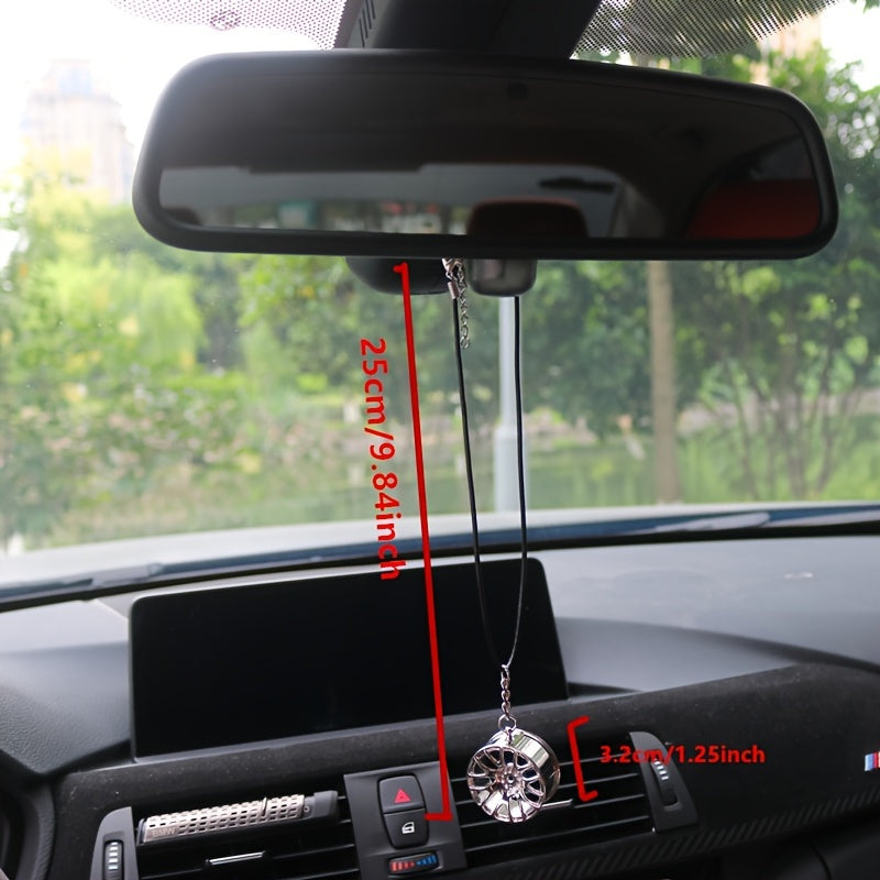 Creative Car Rearview Mirror Pendant - Unique Gift