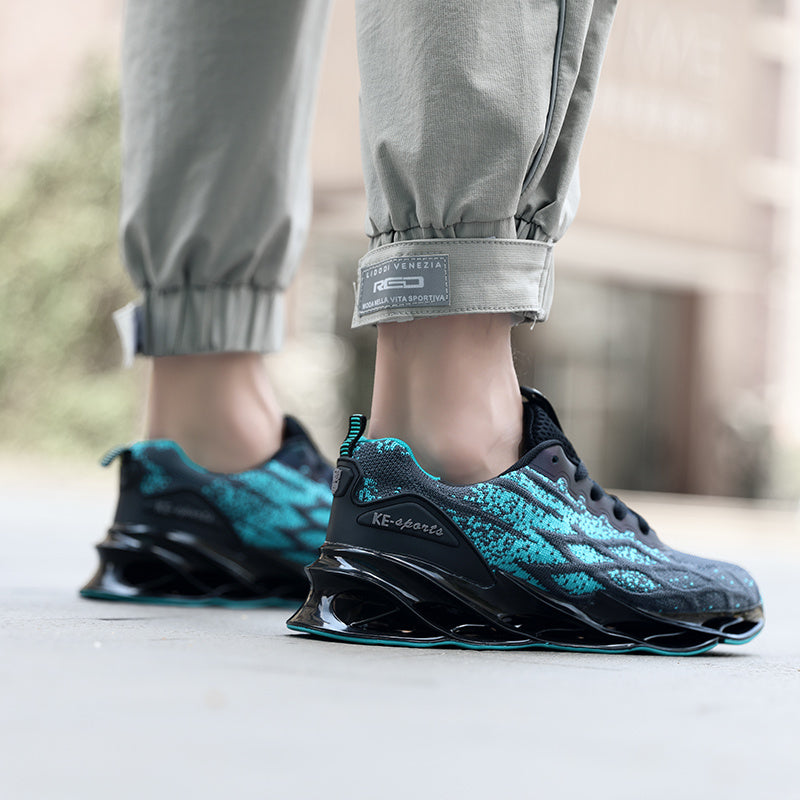 Men's Blade Running Shoes Shock Absorption Sneakers