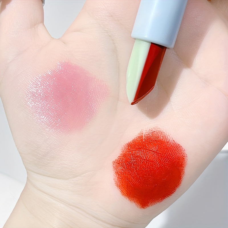 2 In 1 Lipstick Lip Balm Moisturizer