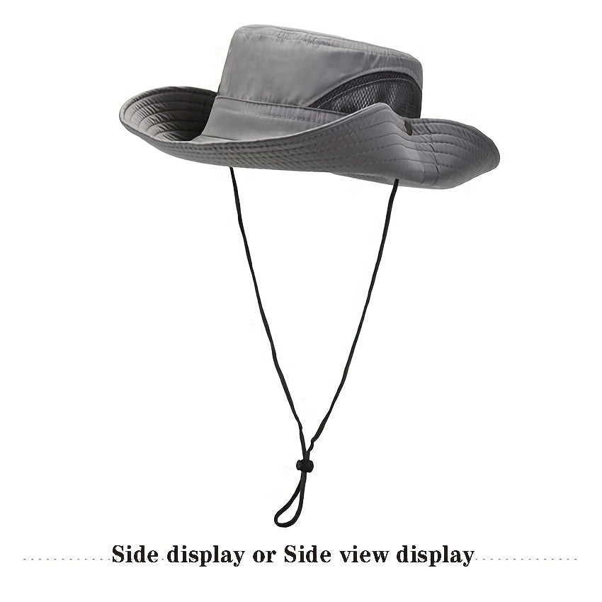 Unisex Sunshade Bucket Hat For Outdoor Leisure Fishing Cycling