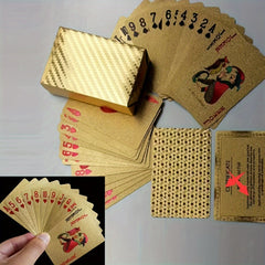 PVC Playing Cards Durable Waterproof Foil High end Playing Cards Home Games