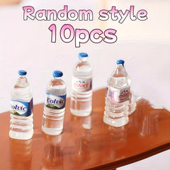 Dollhouse Mineral Water Cup Set for Landscapes Decor Props and Birthday