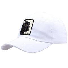 Hip Hop Leopard Embroidered Duck Cap Baseball Cap