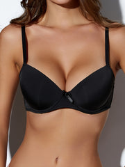 Soft Push Up Bra Adjustable Strap Padded Lingerie