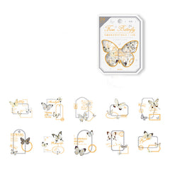 30pcs DIY Stickers for Crafting, 6.5x5.2-Inch Materials