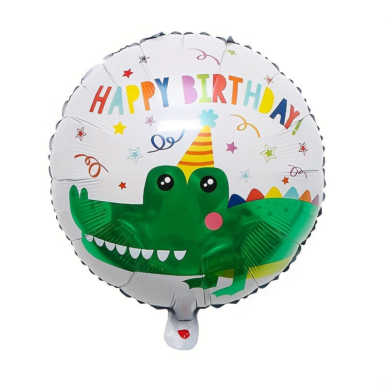 Crocodile Aluminum Foil Balloon for Kids Birthday Party Decoration