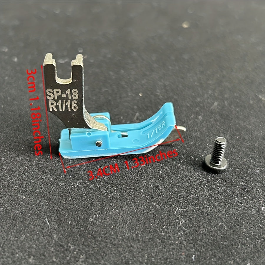 Industrial Sewing Machine Presser Foot SP 18 Left and Right Line Pressing Oxford
