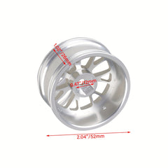 4pcs RC1 10 Flat Sports Car Aluminum Alloy Y Shaped Hub