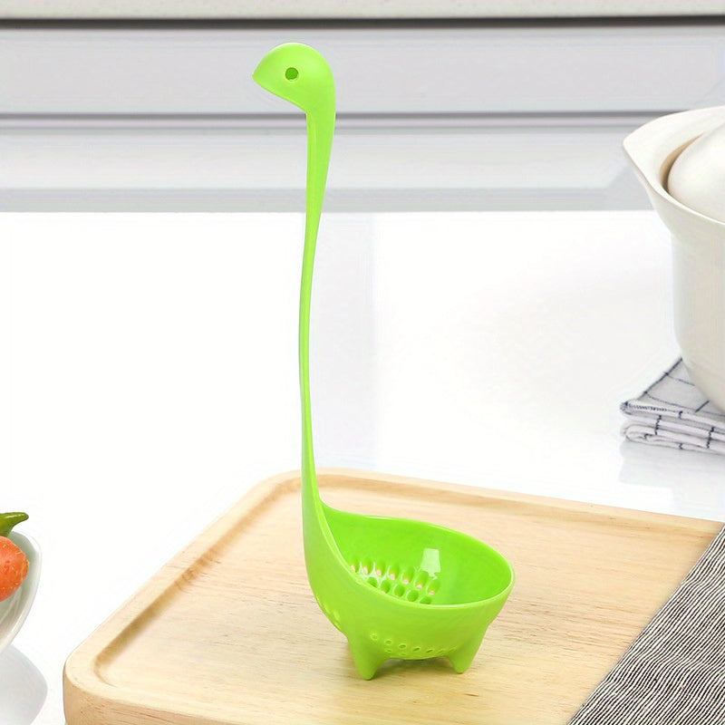 Dinosaur Tea Strainer Water Monster Spoon Colander Long Handled Kitchen Spoon