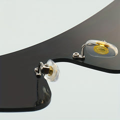 Y2K Cyberpunk Sunglasses UV400 for Outdoor Activities
