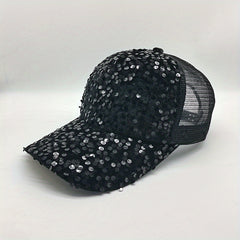 Sequins Baseball Cap Personalized Hat For Men Women