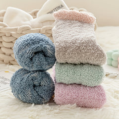 6 Pairs Twist Textured Socks Women's Stockings
