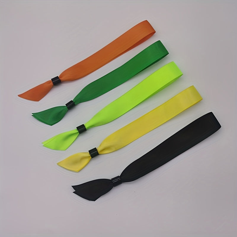 20pcs Disposable Wristband Ribbon for Events