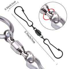 360 Degree Rotating Wind Chime Hook Outdoor Wind Turn Hanging Hook