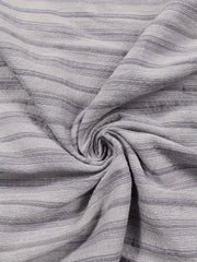 Stripe Print Loose Fit Maxi Dress with Pockets
