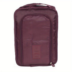 Portable Travel Shoes Storage Bag with Zipper - Luggage Packing Bag