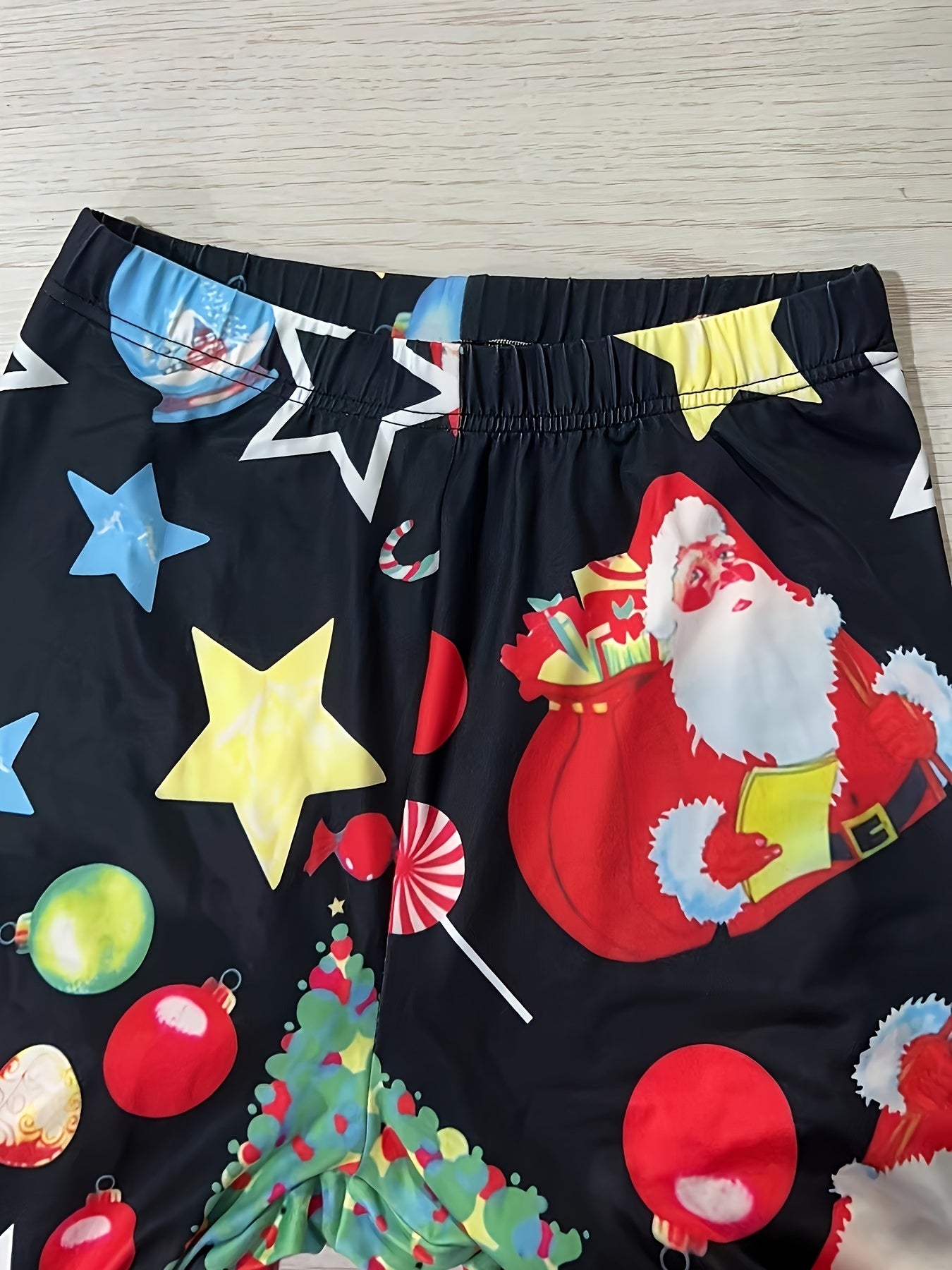 Christmas Casual Leggings Women's Plus Graphic Print Skinny Leggings
