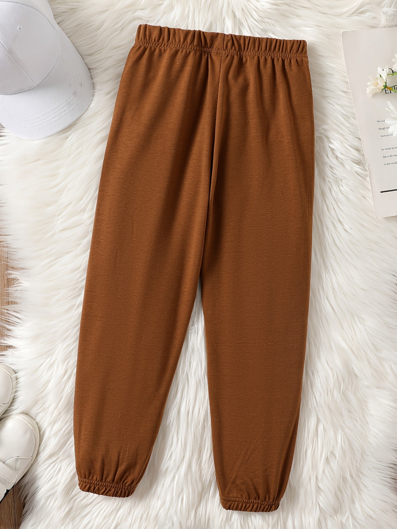 Kid Girls Letter Print Jogger Sweatpants Los Angeles