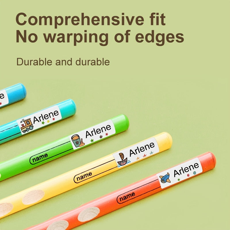 Personalized Waterproof Self Adhesive Name Sticker School Label