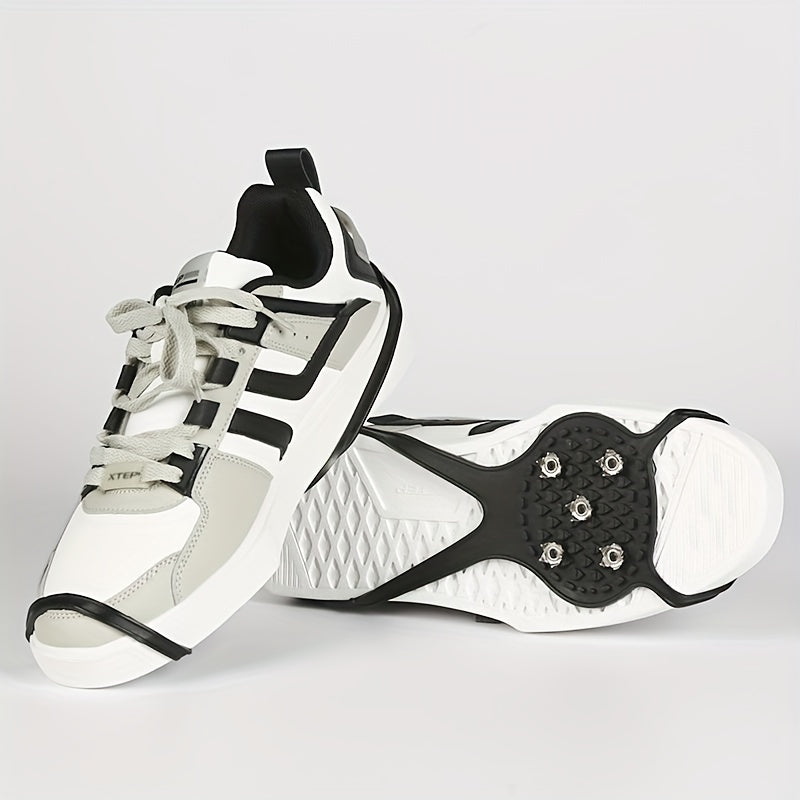 Anti Slip Shoe Spikes Silicone Snow Spikes for Skiing & Hiking
