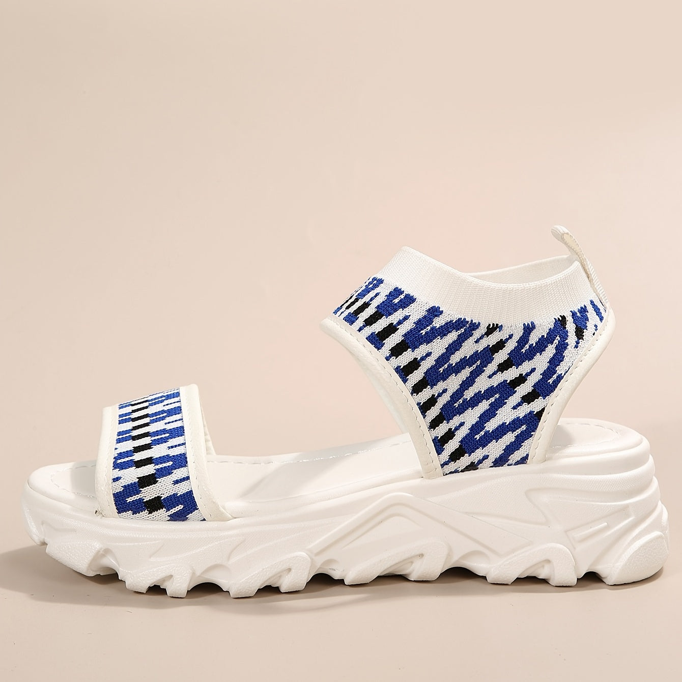 Women's Thick Bottom Woven Sandals Soft Comfortable Outdoor Sandals