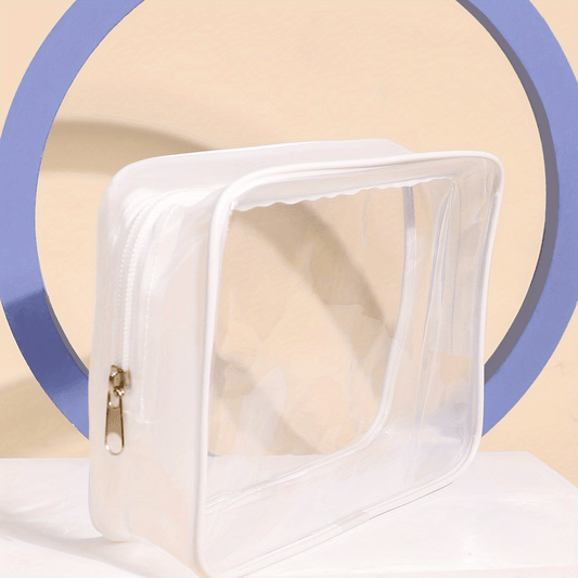 Waterproof Clear Makeup Bag for Women Travel and Toiletry Organizer