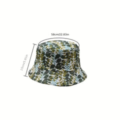 Double Sided Fisherman Hat Outdoor Sunblock Vintage Hat