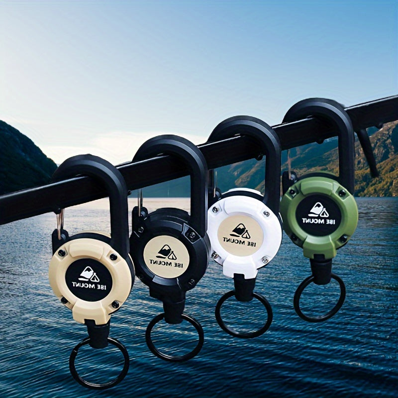 Telescopic Keychain With Wire Rope Backpack Hanging Buckle