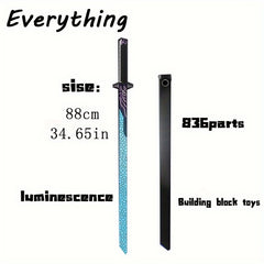 Thousand Blade Nightlight Building Block Puzzle Toy