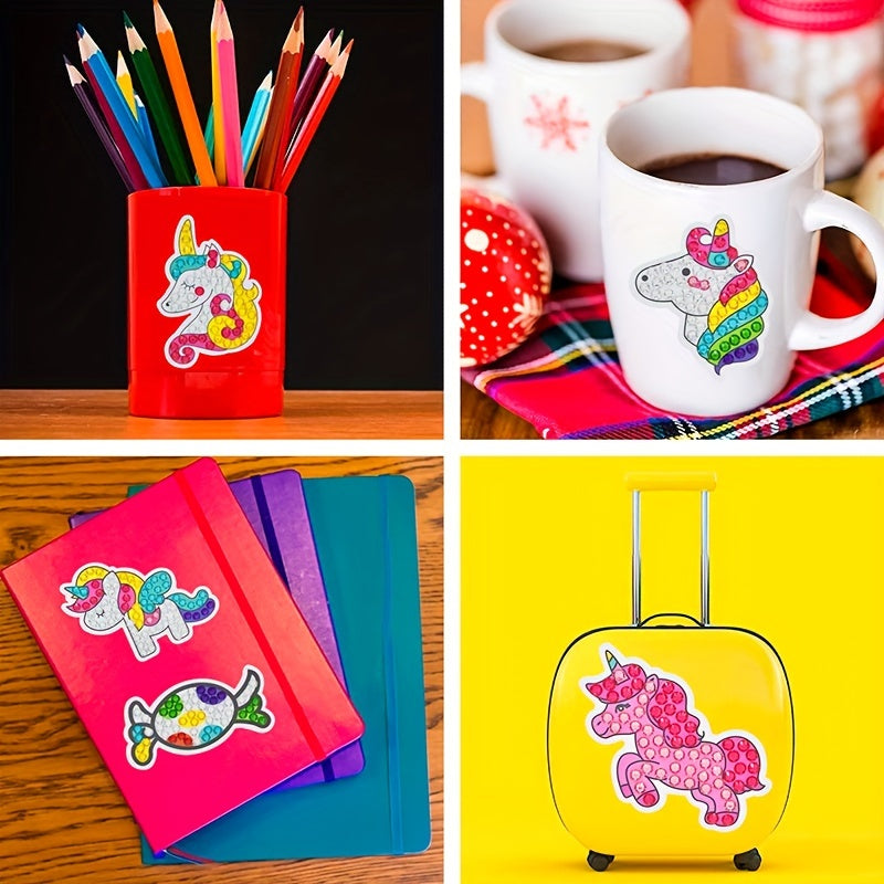 Novelty Diamond Painting Sticker Art Kit