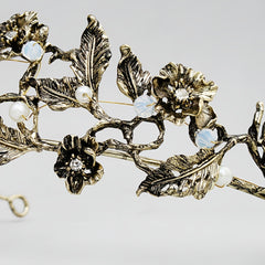 Vintage Flower Crown Headband for Girls
