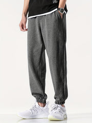 Men's Loose Fit Casual Pants Tapered Joggers Sweatpants