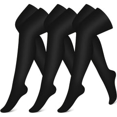 3 Pairs Compression Socks For Women And Men Knee High Compression Sock