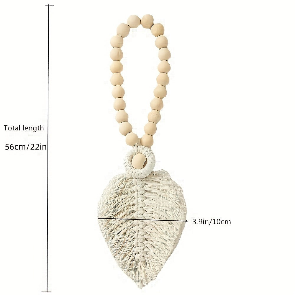 Bohemian Beaded Curtain Tieback for Home Office