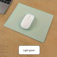 Gaming Mouse Pad with Wrist Guard Faux Leather Waterproof