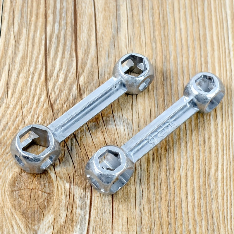 3pcs 10 In 1 Portable Bicycle Wrench 6-15mm Functional Wrench Bike Repair Tool