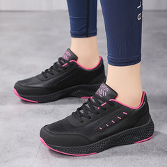 Women's Waterproof Non-slip Lace Up Casual Shoes