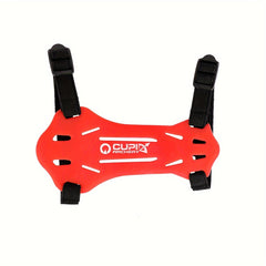 Adjustable Protective Rubber Arm Guards Bracer with 2 Straps
