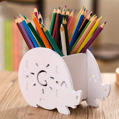 Elephant Pen Holder Cell Phone Holder Storage Bucket