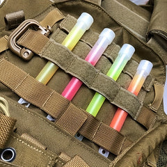 2pcs Emergency 6 inch Glow Stick Signal Rod Lifeguard Exploration Lighting