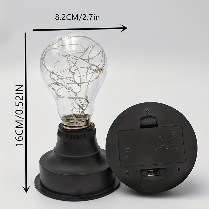 Retro Nursery Night Light Camping Tent Light Warm Alkaline Box Safe Decor
