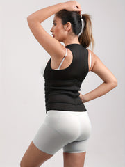 Women's Double Strap Sauna Suit for Waist Training